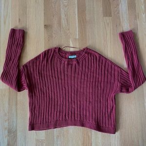 Burgundy LA Hearts Sweater